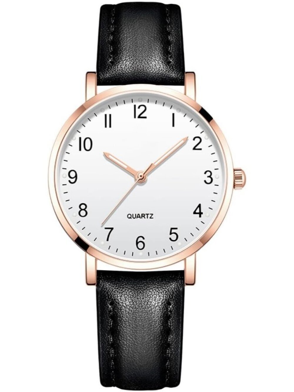 Women's Black White Analog Specially Stylish Quartz Pointer Design Wrist Watch